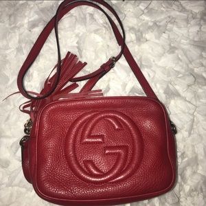 Gucci Soho Disco Bag Red